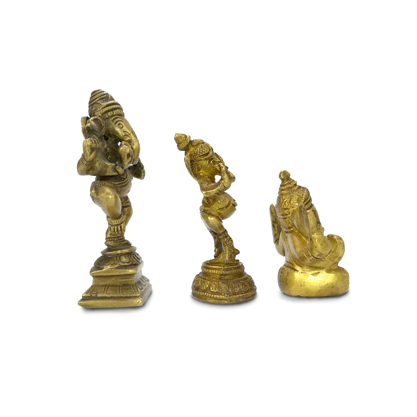 Buddha Statuen Garnesha 6,6 bis 11 cm – Bild 2