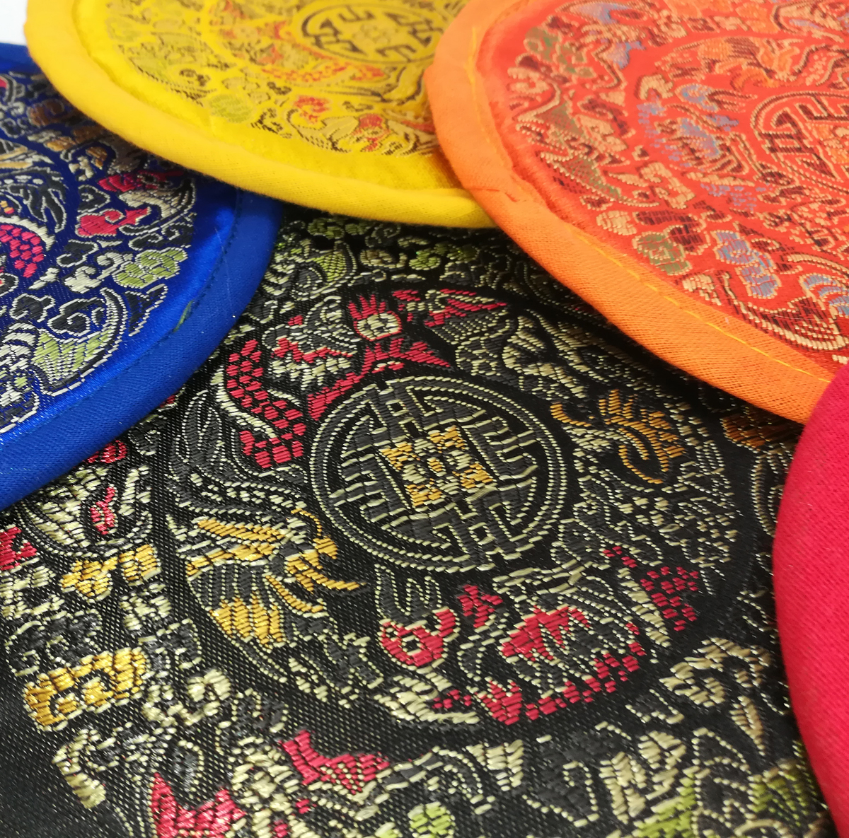 Kissen Mandala flach 16 cm – Bild 2