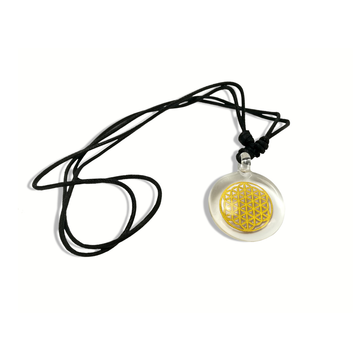 Glasanhänger Lebensblume