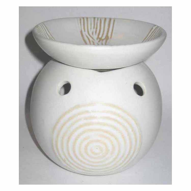 Aromalampe klein weiß