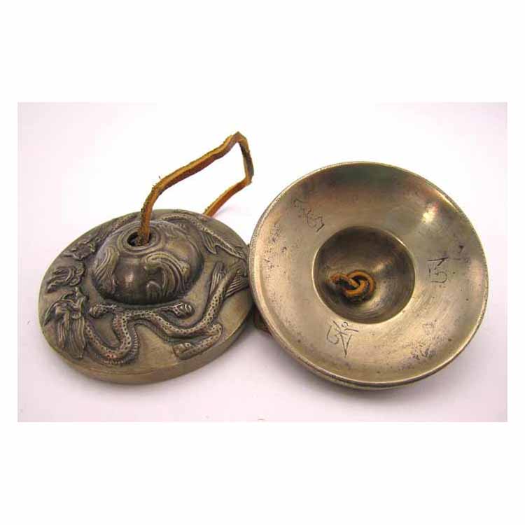 Zimbel Drachenmotiv klein